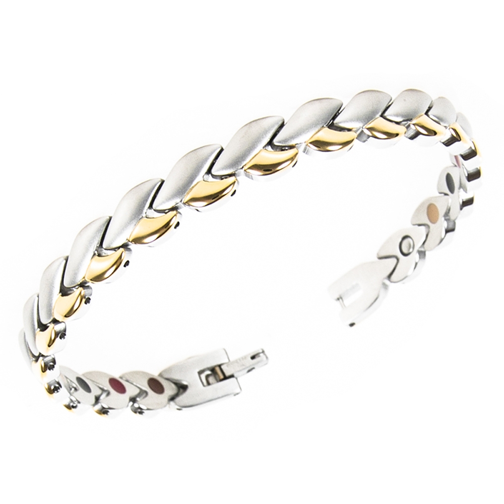 Magnetarmbånd (stål) Elegance