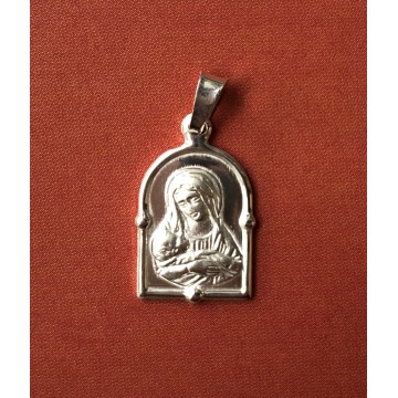 Maria med jesus barnet vedhæng - Spirituelle smykker - GodKarmaShop