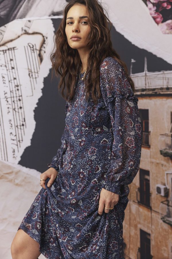 Atelier Rêve Irmureno Dress Medieval Blue (Størrelse: 36)
