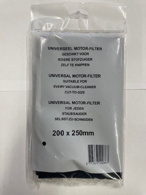 Universalt motorfilter til støvsugere