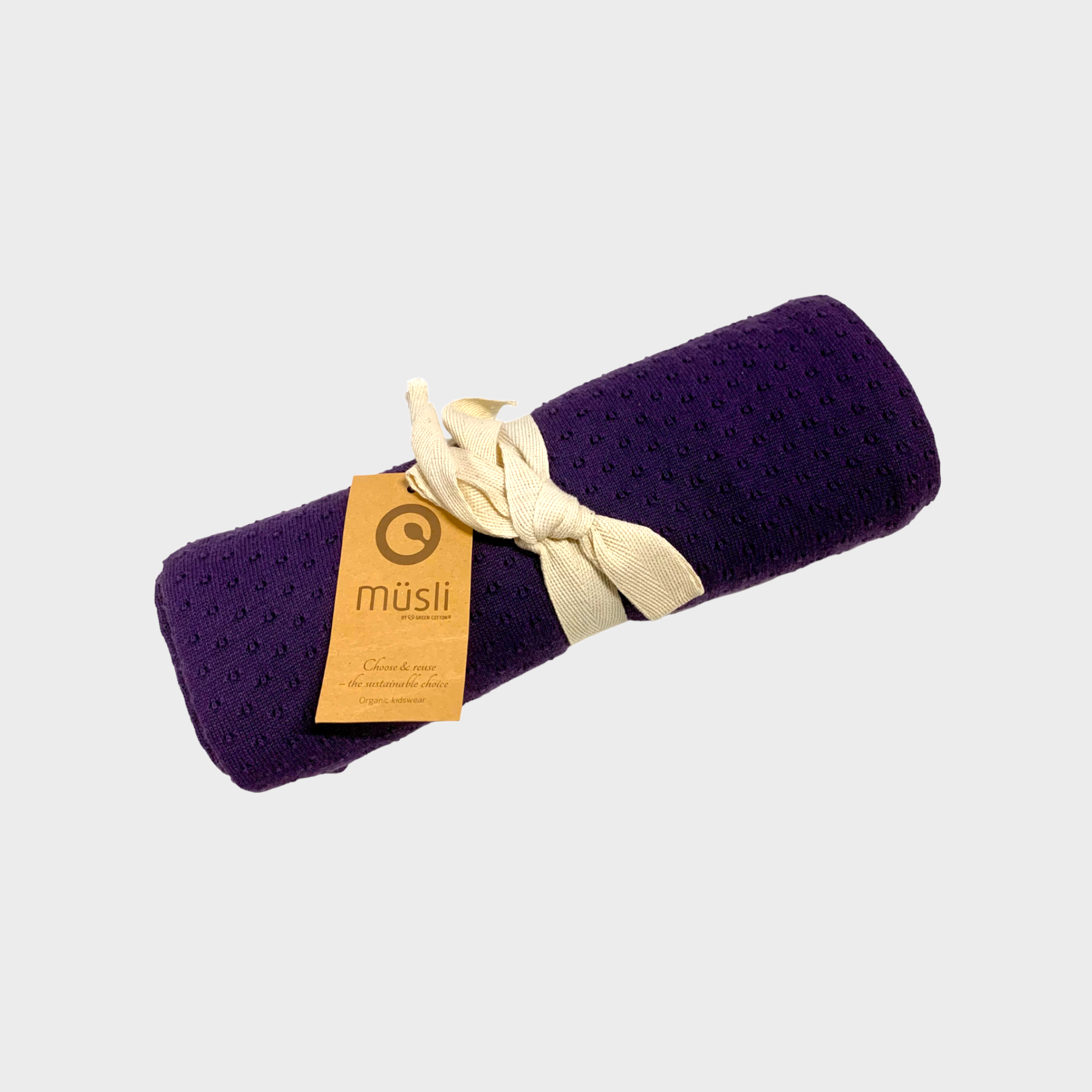 Müsli Knit Dot Blanket (Størrelse: 90X90)