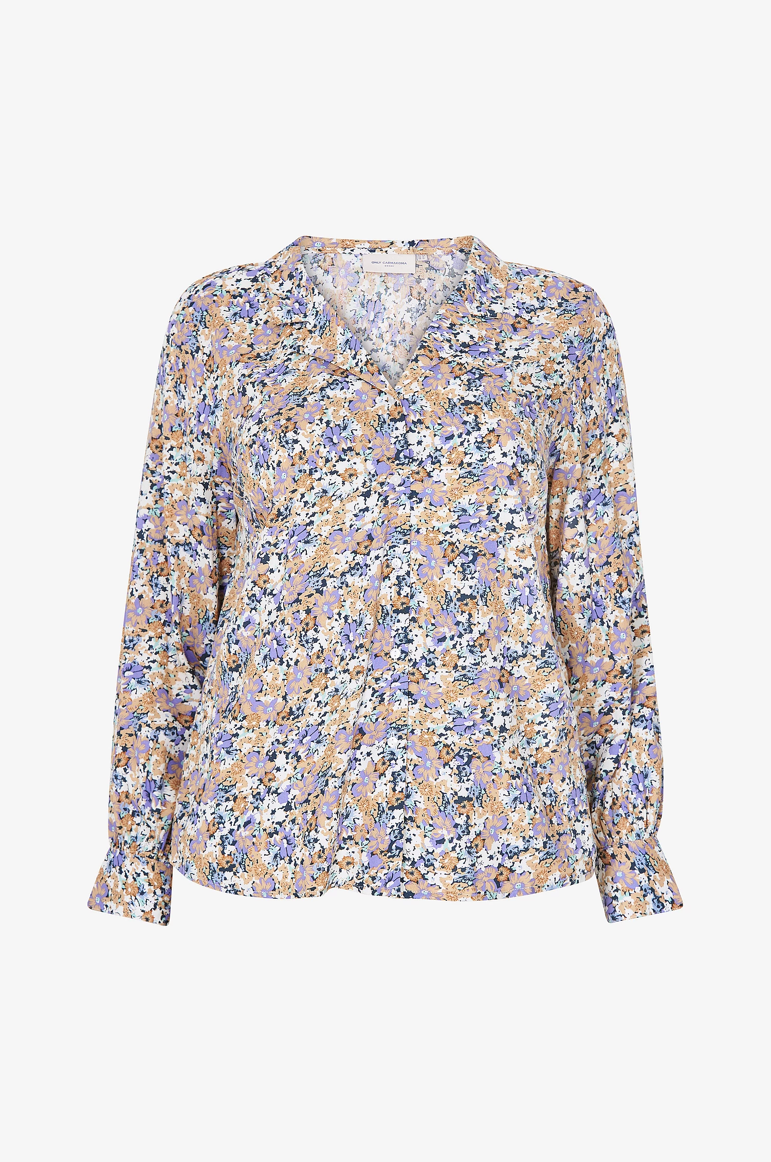 Only Carmakoma Carliki Life Shirt Cloud (Størrelse: 46)