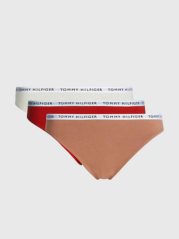 Tommy Hilfiger Woman 3-Pack Waistband Briefs (Størrelse: S)