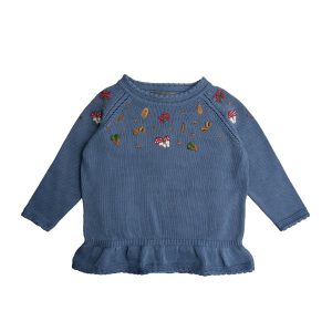 Hanevild – Molly bluse, moonlight blue