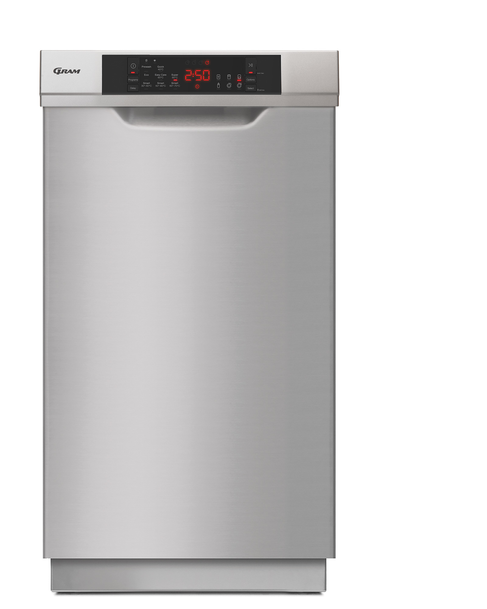 Gram OM 4330-90 RT X/1 opvaskemaskine Under bordplade 10 kuverter E