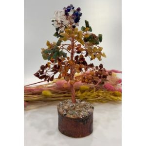 Chakra træ 23 cm - Chakra diverse - GodKarmaShop