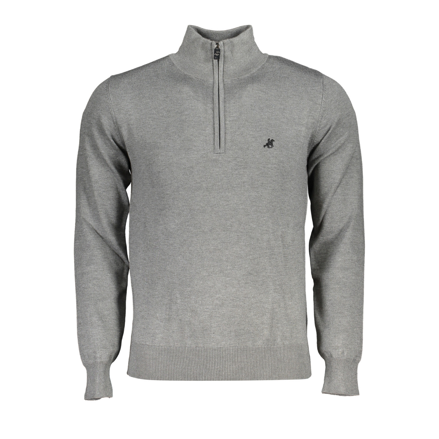 U.S. Grand Polo Zip Pullover Grey (Størrelse: XXL)