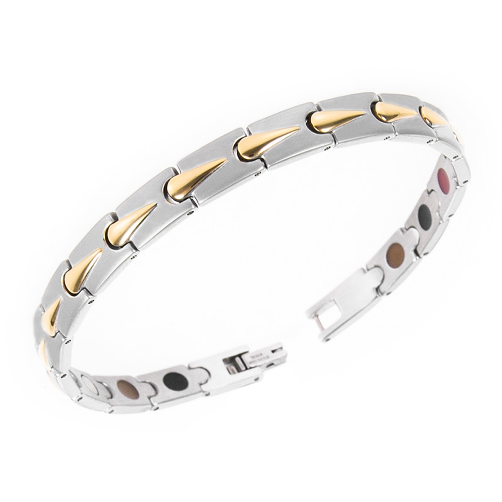 Magnetarmbånd (stål) Den Gyldne Dråbe