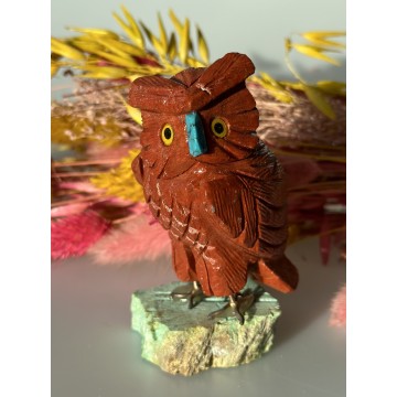 Ugle jaspis - Rød jaspis - GodKarmaShop